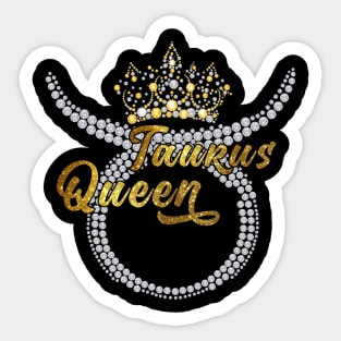 Taurus Queen Sticker